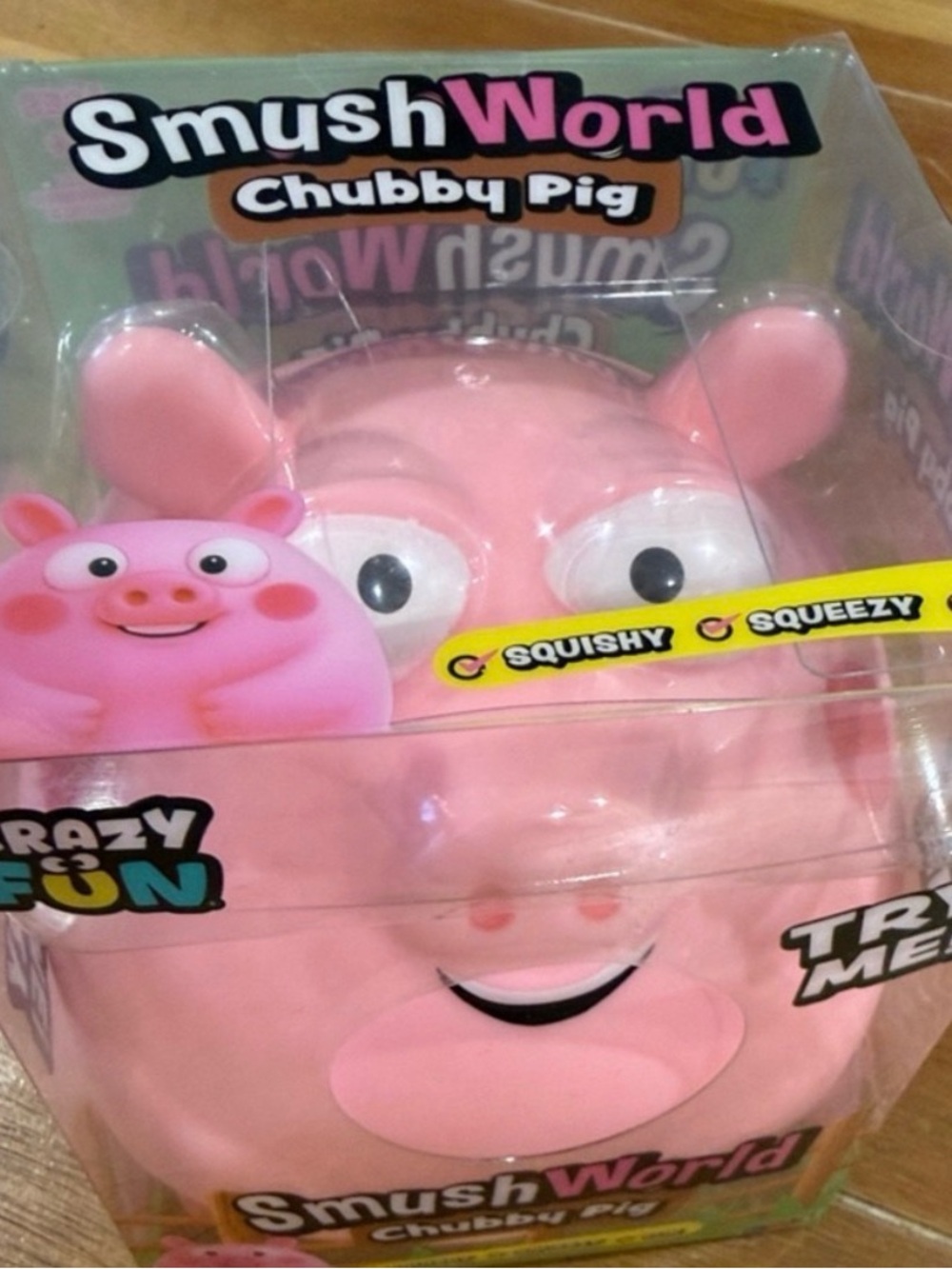 Chubby Pig Squishy Toy - smush world